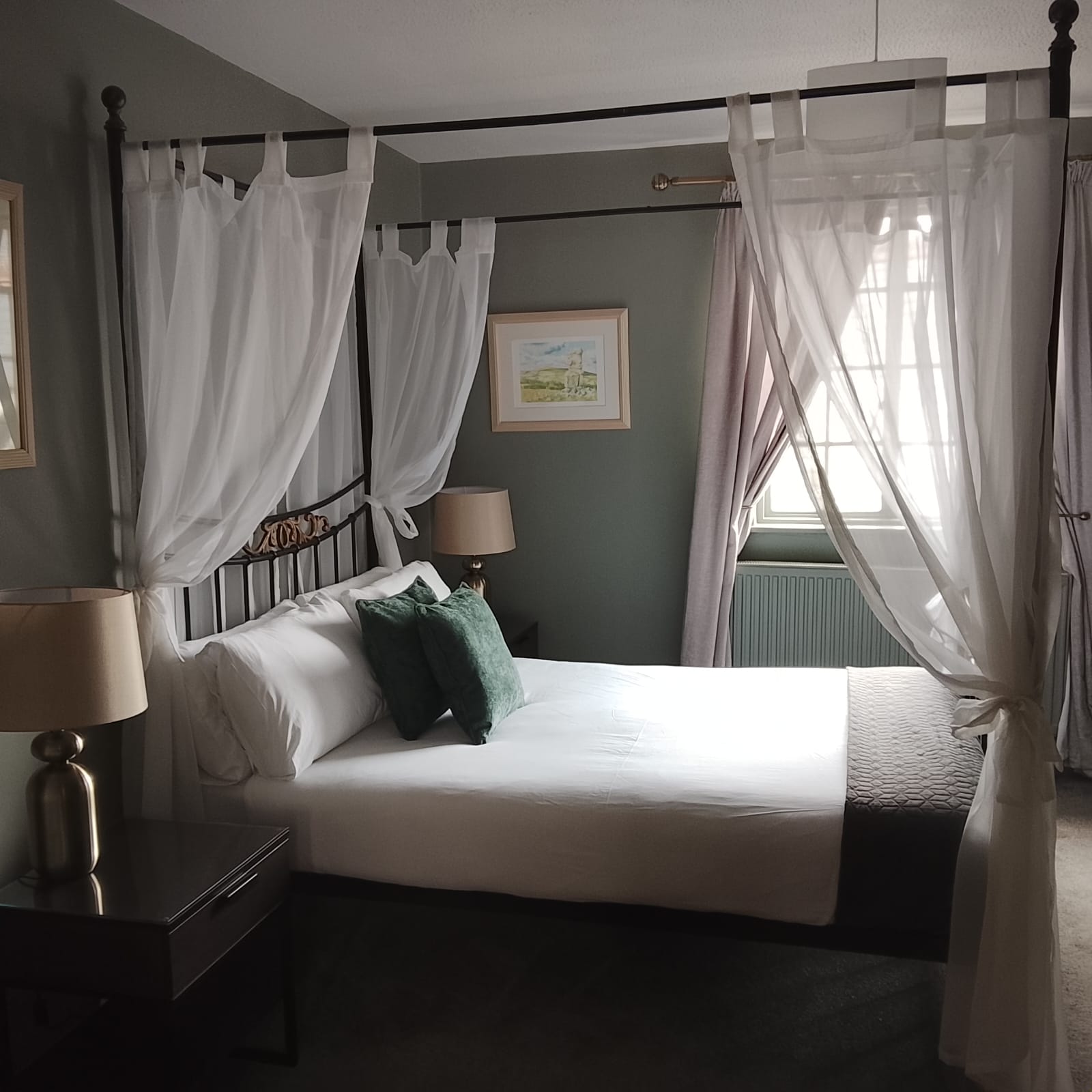 Superior double room at the Smugglers Hotel, Brixham